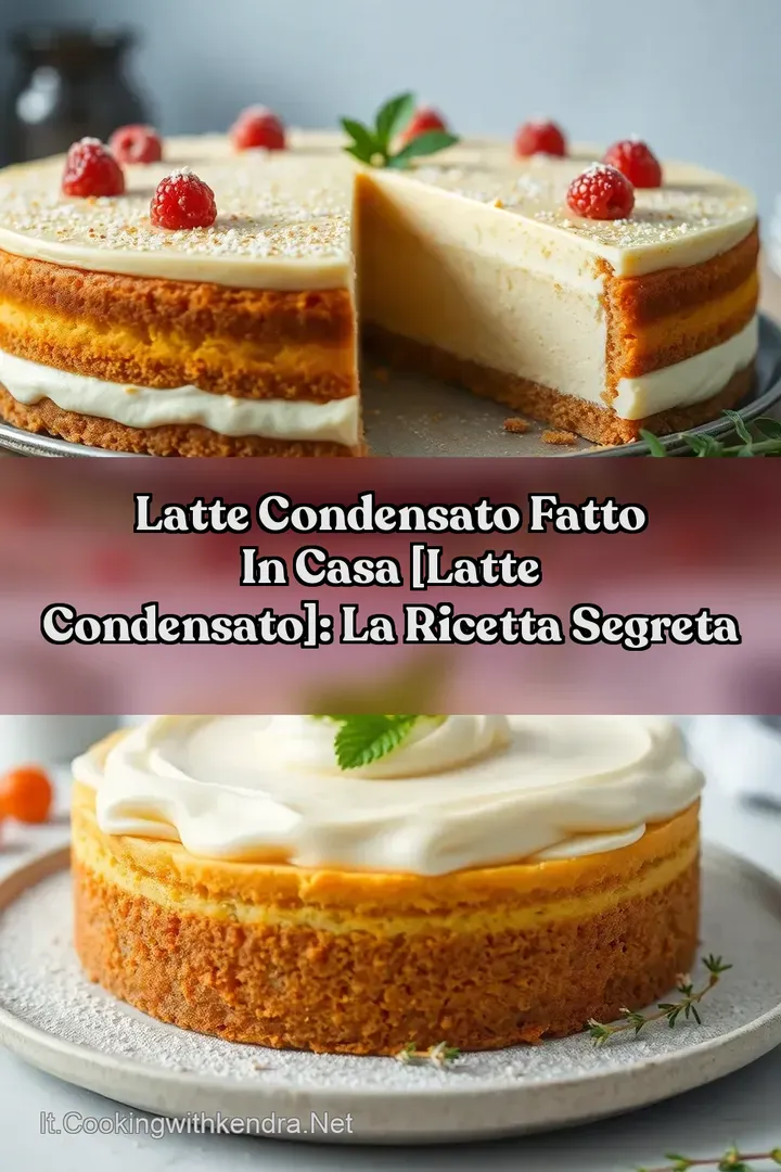 Latte Condensato Fatto in Casa [latte condensato]: La Ricetta Segreta