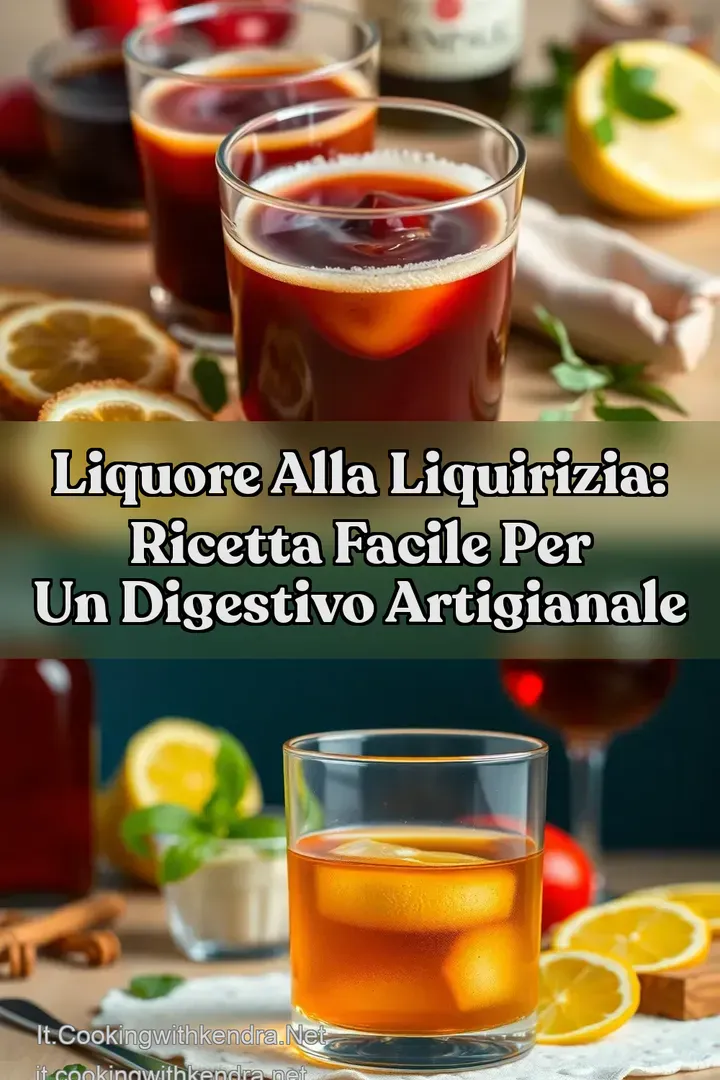 Liquore alla Liquirizia: Ricetta Facile per un Digestivo Artigianale