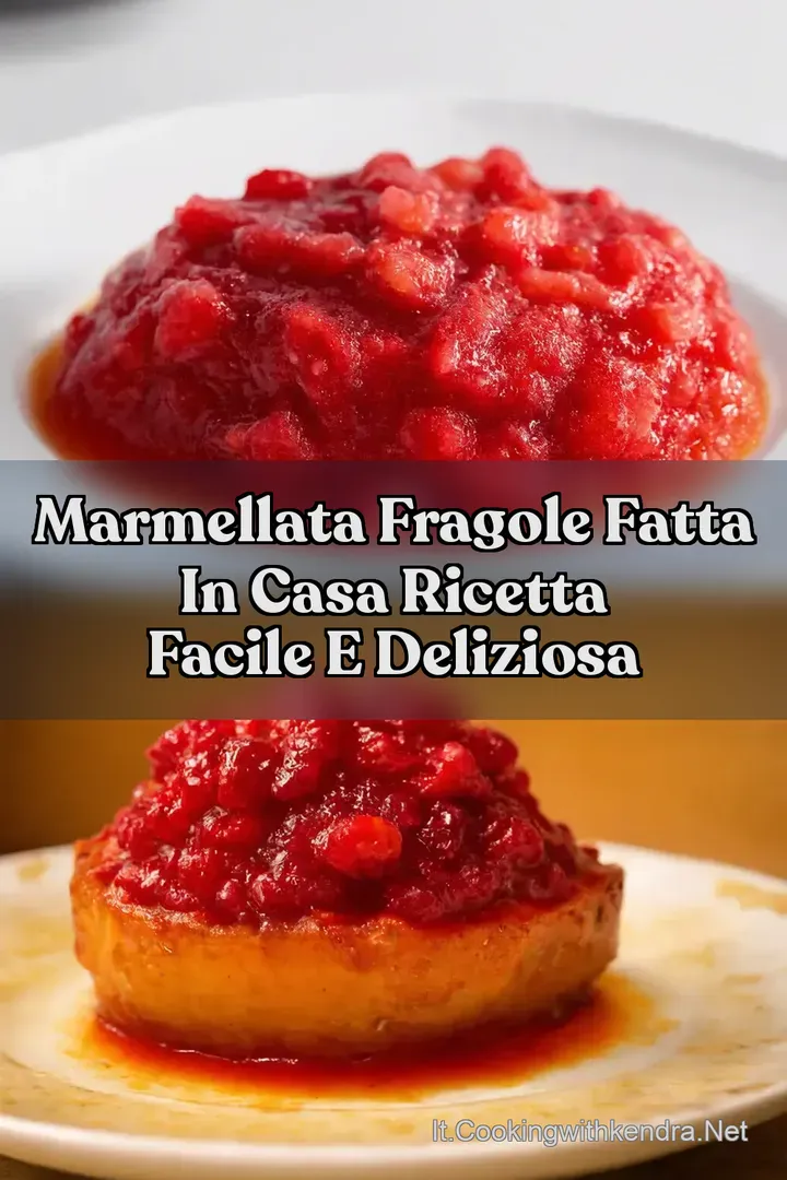 Marmellata Fragole Fatta in Casa Ricetta Facile e Deliziosa