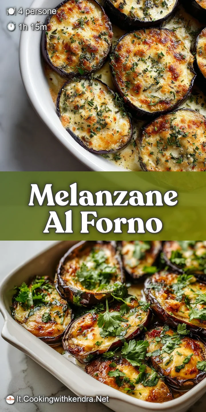 Close-up of bubbly, golden-brown breadcrumbs on baked eggplant, glistening with olive oil and fresh herbs, ready to eat.