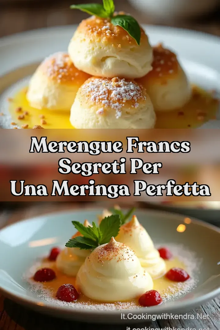 Merengue Francs Segreti per una Meringa Perfetta