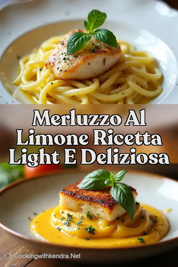 MERLUZZO AL LIMONE Ricetta light e deliziosa