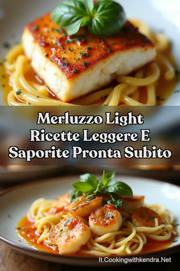 Merluzzo Light Ricette Leggere e Saporite Pronta Subito