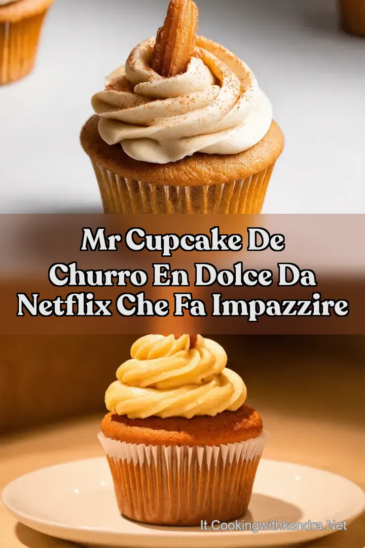 Mr Cupcake de Churro en Dolce da Netflix che fa Impazzire