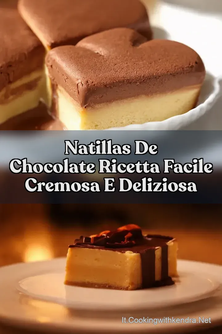Natillas de Chocolate Ricetta facile cremosa e deliziosa