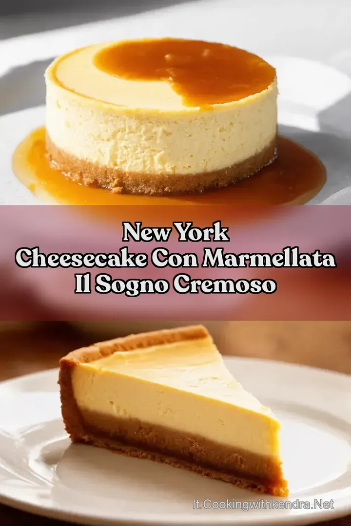 New York Cheesecake con Marmellata Il Sogno Cremoso