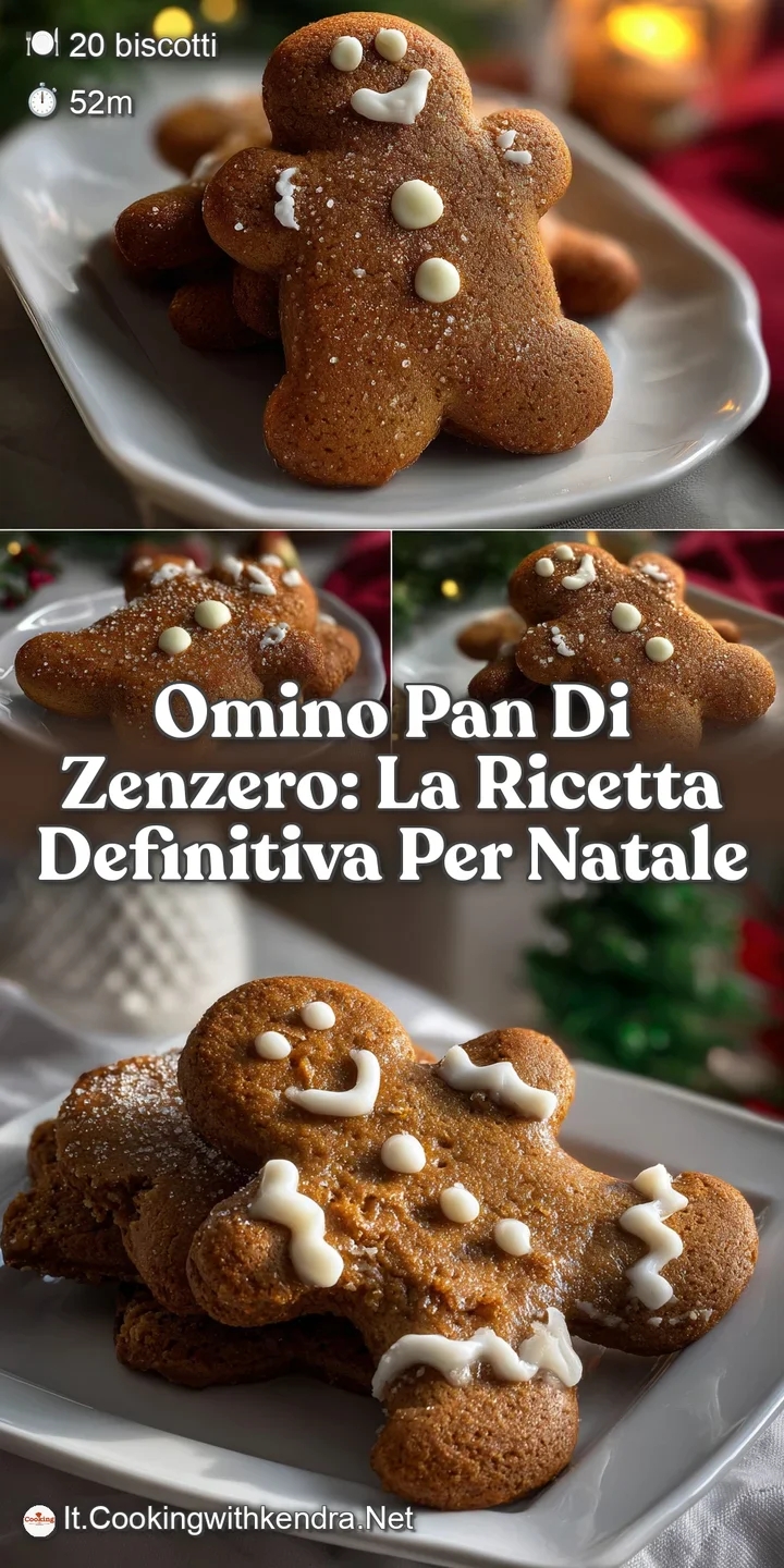 Omino Pan di Zenzero: La Ricetta Definitiva per Natale