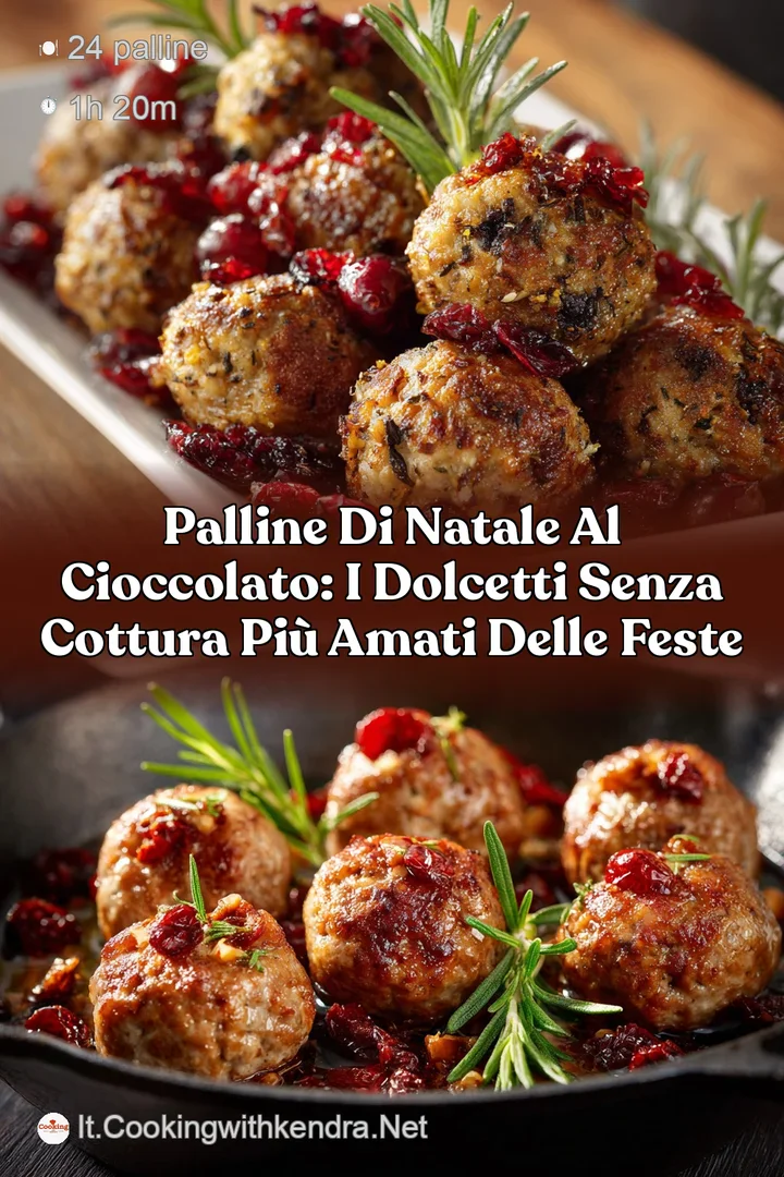 Palline di Natale al Cioccolato: i dolcetti senza cottura pi&ugrave; amati delle Feste