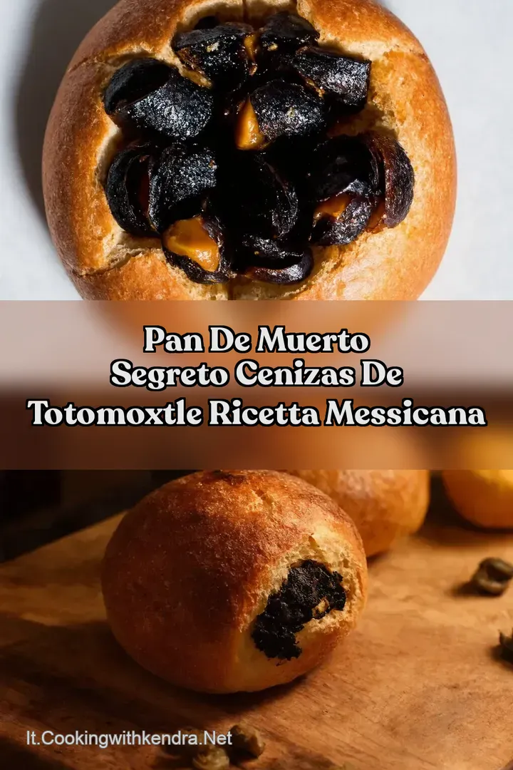 Pan de Muerto Segreto Cenizas de Totomoxtle Ricetta Messicana