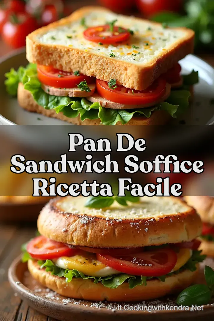 Pan de Sandwich Soffice Ricetta Facile