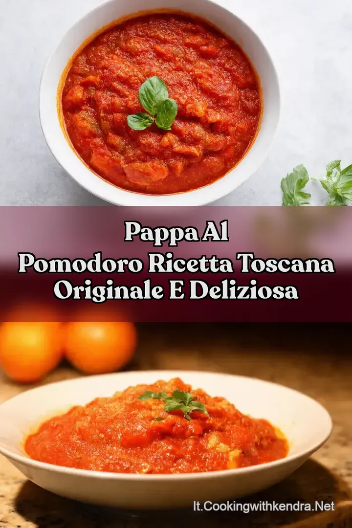 Pappa al Pomodoro Ricetta Toscana Originale e Deliziosa