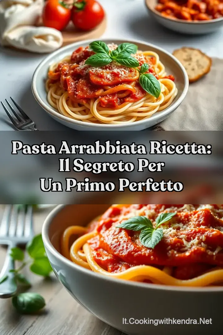 Pasta Arrabbiata Ricetta: Il Segreto per un Primo Perfetto
