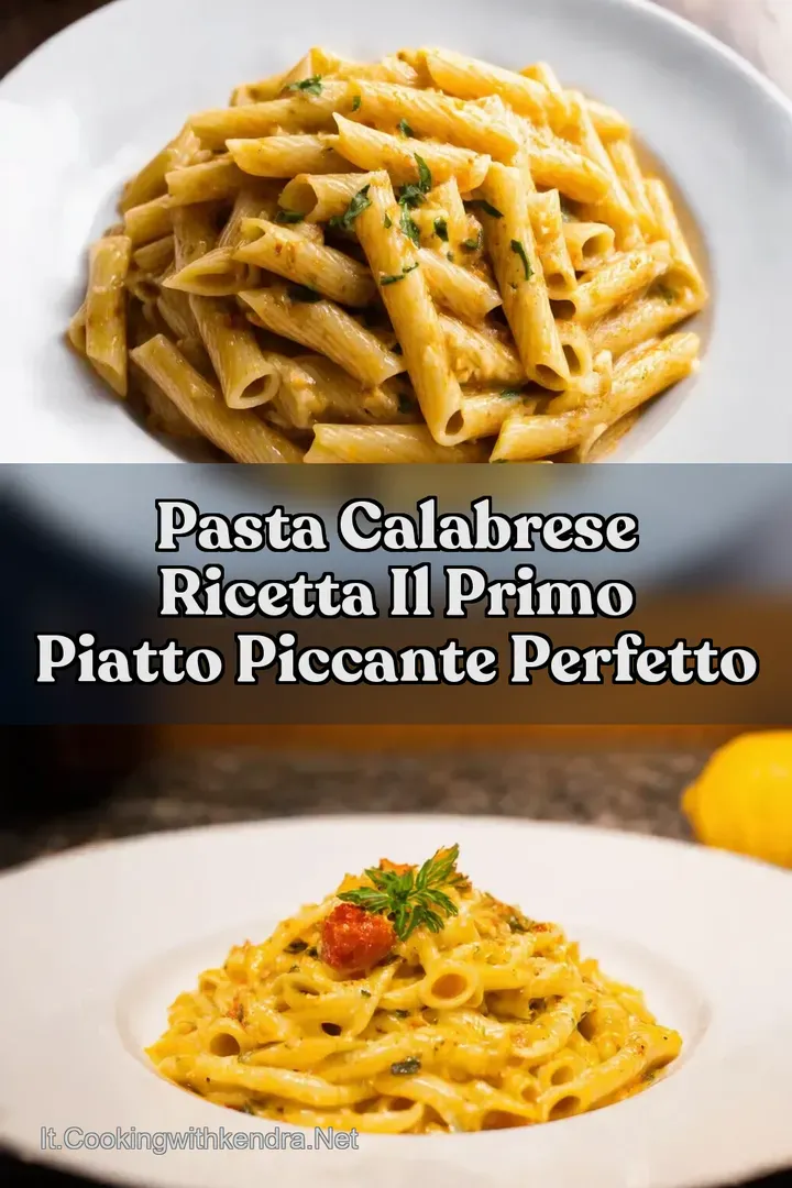 Pasta Calabrese Ricetta Il Primo Piatto Piccante Perfetto