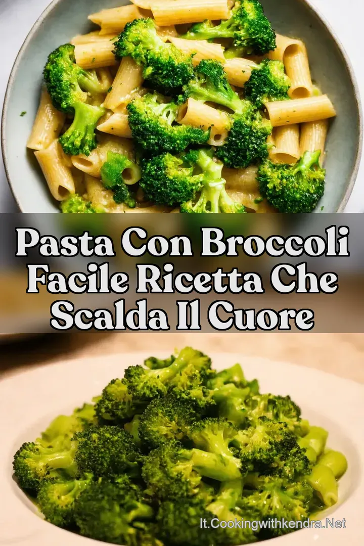 Pasta con Broccoli Facile Ricetta che Scalda il Cuore