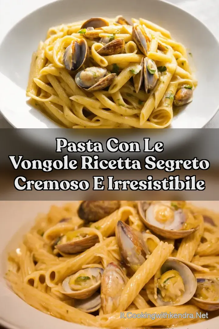 Pasta con le vongole ricetta segreto cremoso e irresistibile