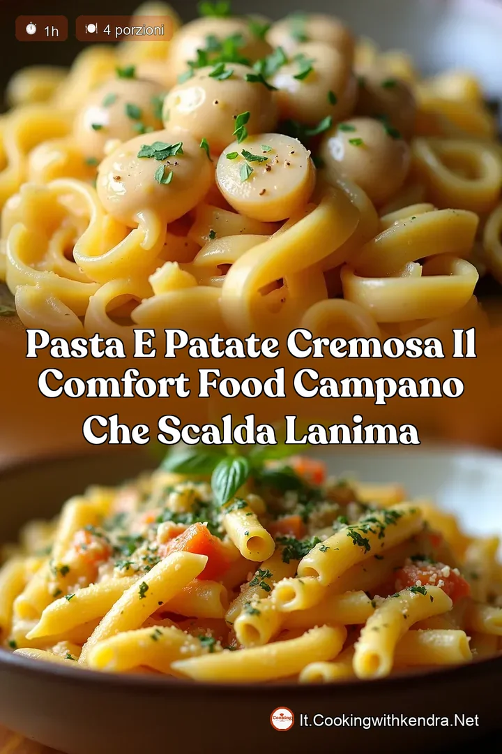 Pasta e Patate Cremosa Il Comfort Food Campano che Scalda lAnima