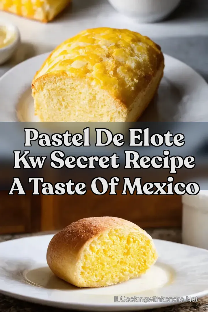 Pastel De Elote kw Secret Recipe A Taste of Mexico