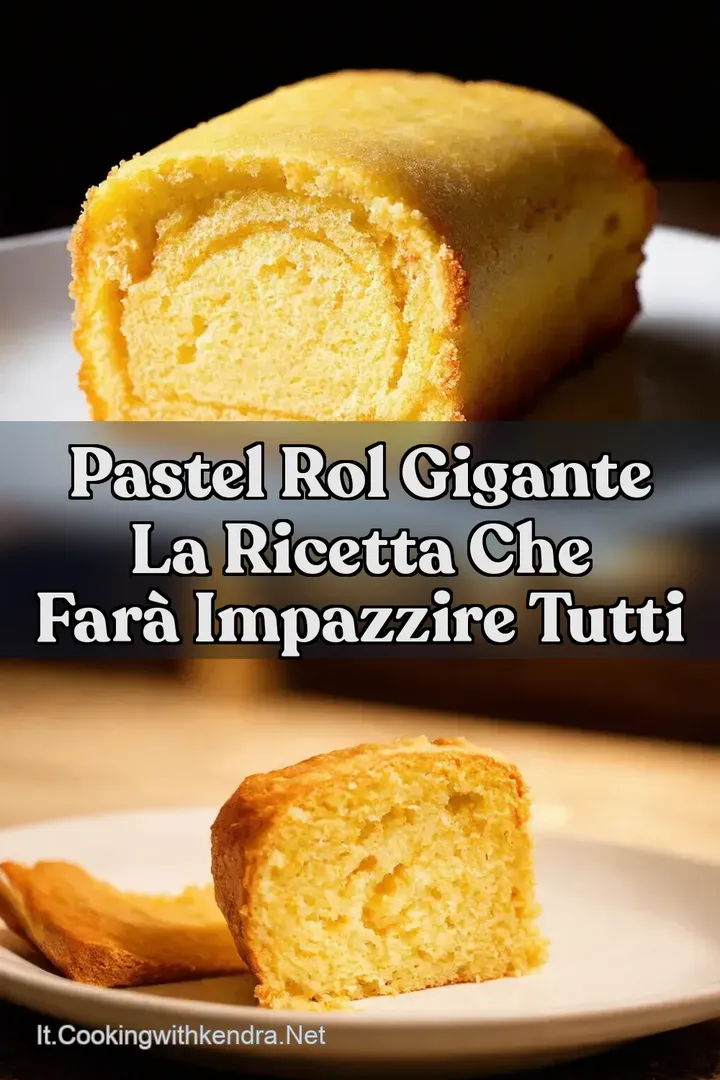Pastel Rol Gigante La Ricetta che Far&agrave; Impazzire Tutti