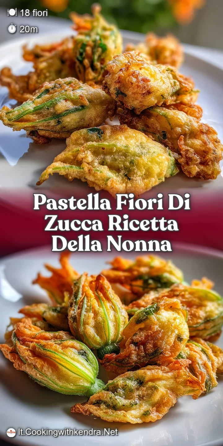 Close-up of a perfectly fried zucchini flower fritter, showcasing its light, bubbly batter and vibrant green blossom within.