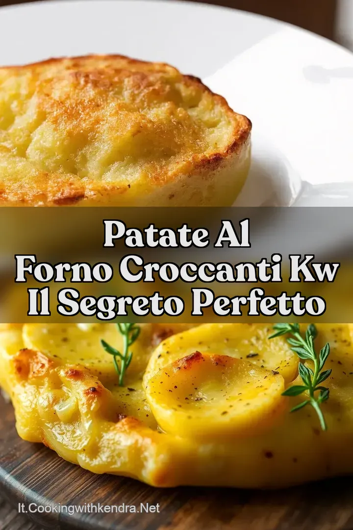 Patate al Forno Croccanti kw Il Segreto Perfetto
