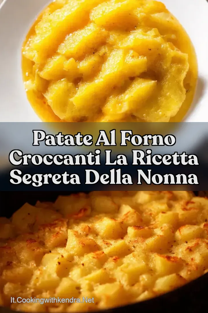 Patate al Forno Croccanti La Ricetta Segreta della Nonna