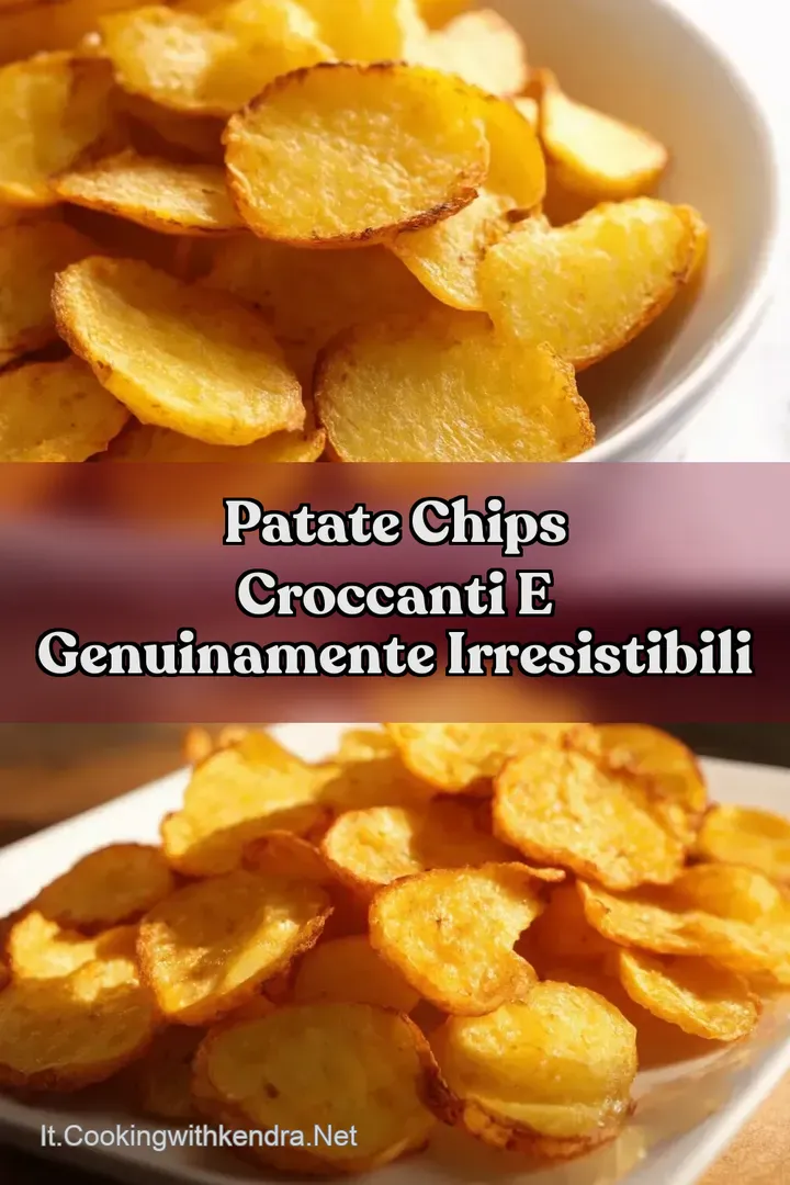 Patate Chips Croccanti e Genuinamente Irresistibili