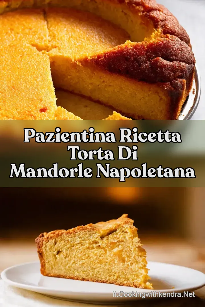 Pazientina Ricetta Torta di Mandorle Napoletana