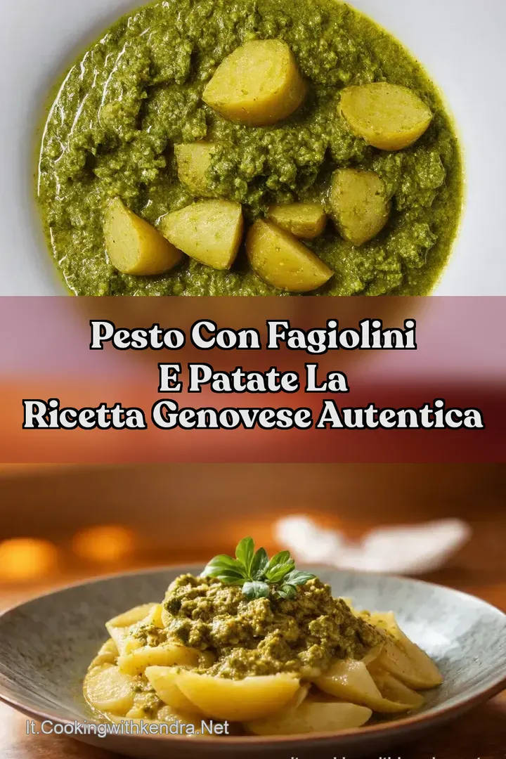 Pesto con Fagiolini e Patate La Ricetta Genovese Autentica