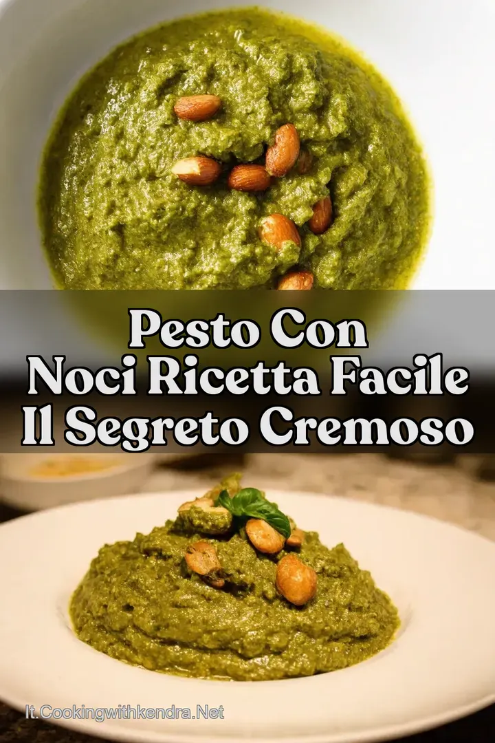 Pesto Con Noci Ricetta Facile Il Segreto Cremoso