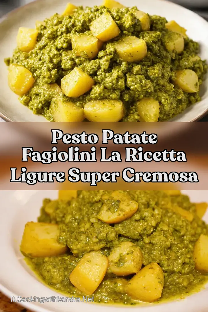 Pesto Patate Fagiolini La Ricetta Ligure Super Cremosa