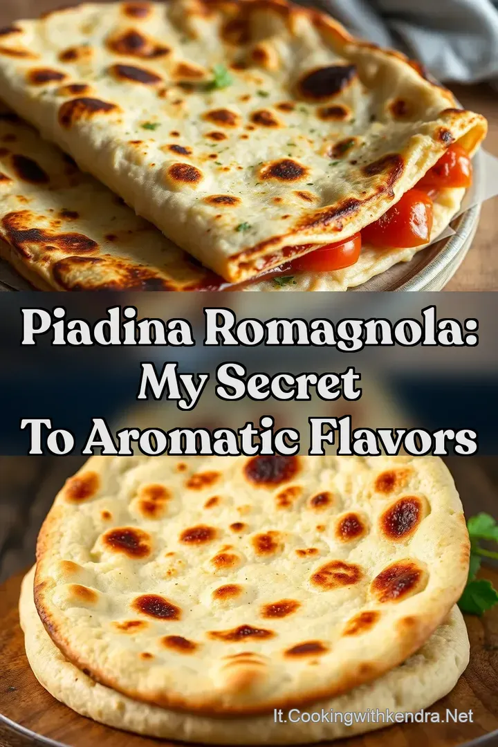 Piadina Romagnola: My Secret to Aromatic Flavors