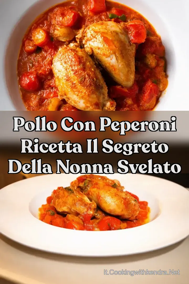 Pollo con Peperoni Ricetta Il Segreto della Nonna Svelato