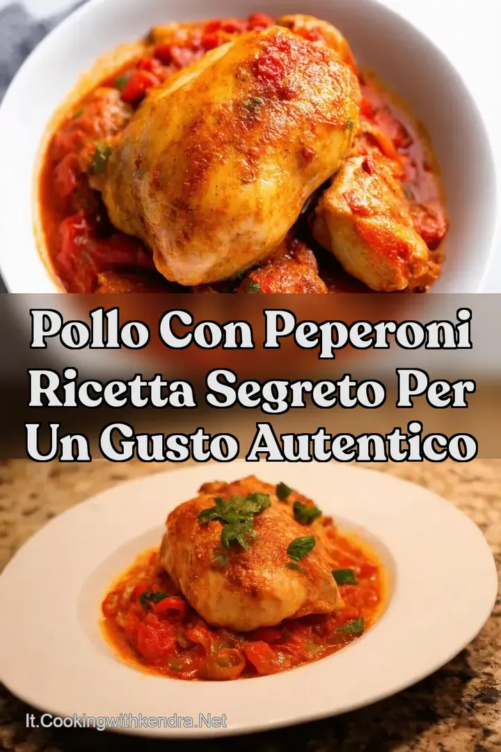 Pollo con Peperoni Ricetta Segreto per un Gusto Autentico
