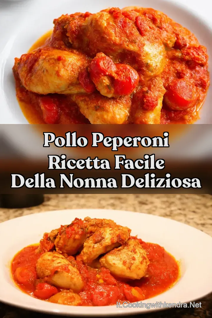 Pollo Peperoni Ricetta Facile della Nonna Deliziosa
