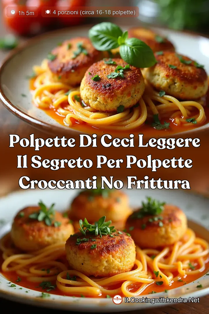 Polpette di Ceci Leggere Il Segreto per Polpette Croccanti No Frittura