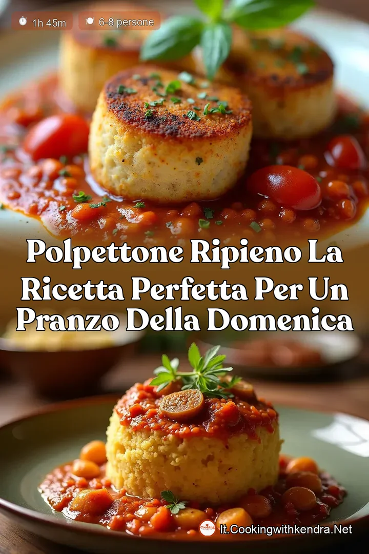 Polpettone Ripieno La Ricetta Perfetta per un Pranzo della Domenica