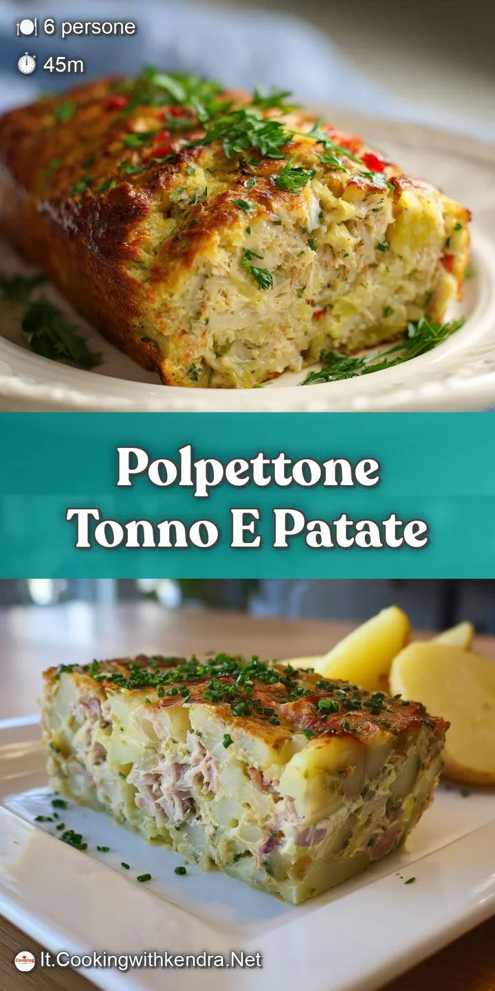 Close-up of a polpettone slice, highlighting the delicate texture and golden crust, promising a savory, satisfying bite.