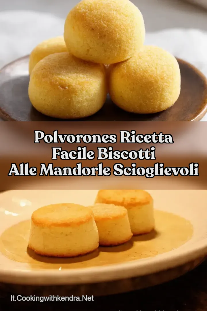 Polvorones Ricetta Facile Biscotti Alle Mandorle Scioglievoli