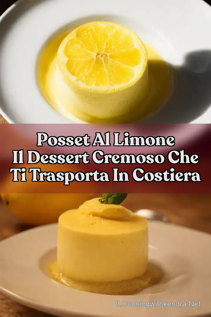Posset al Limone Il Dessert Cremoso Che Ti Trasporta In Costiera