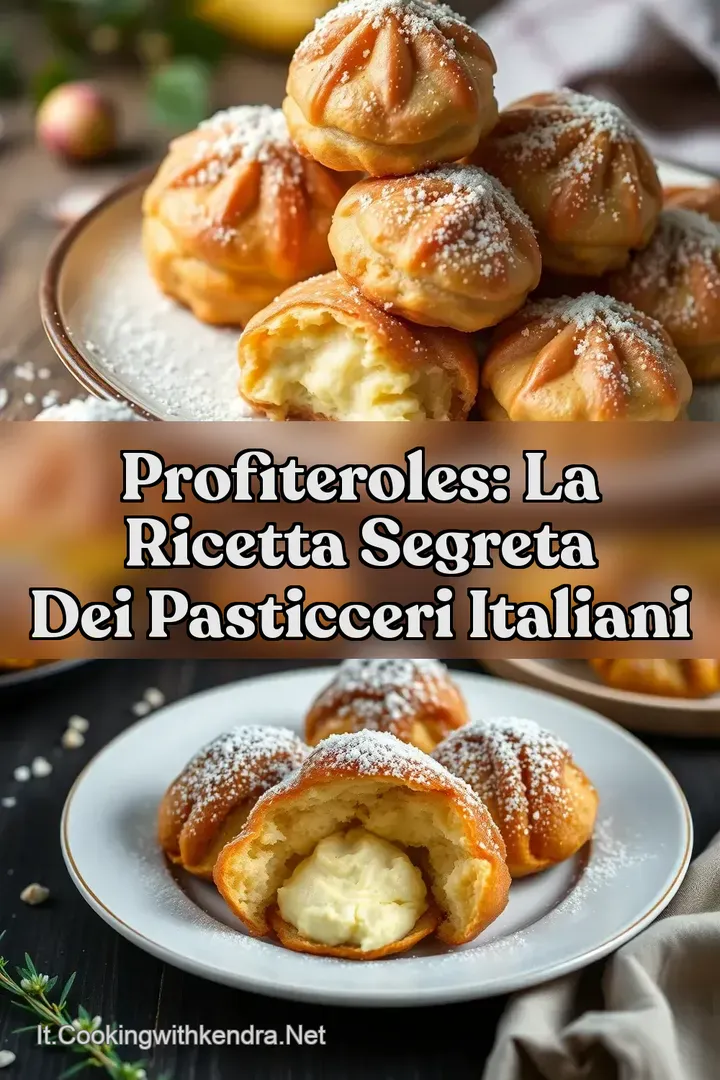 Profiteroles: La Ricetta Segreta dei Pasticceri Italiani