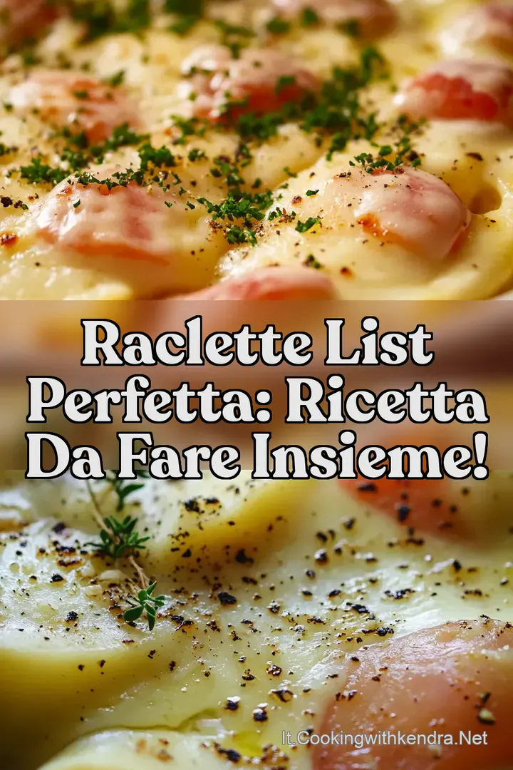 Raclette List Perfetta: Ricetta da Fare Insieme!