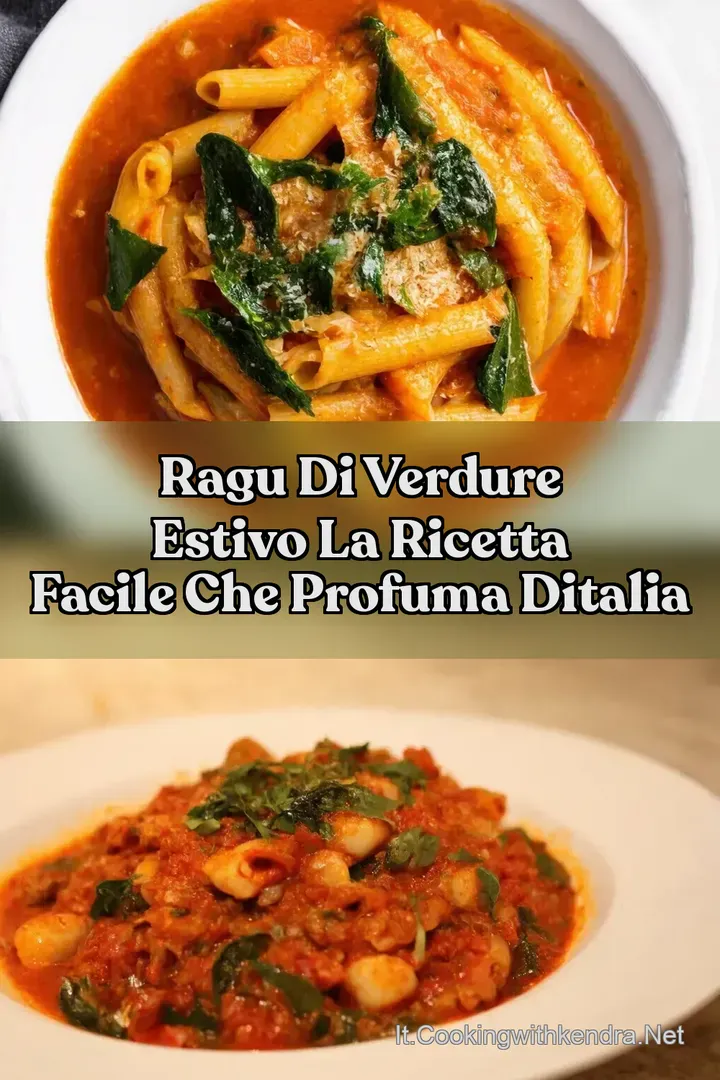 Ragu di Verdure Estivo La Ricetta Facile che Profuma dItalia