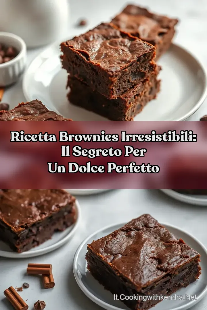 Ricetta Brownies Irresistibili: Il Segreto per un Dolce Perfetto