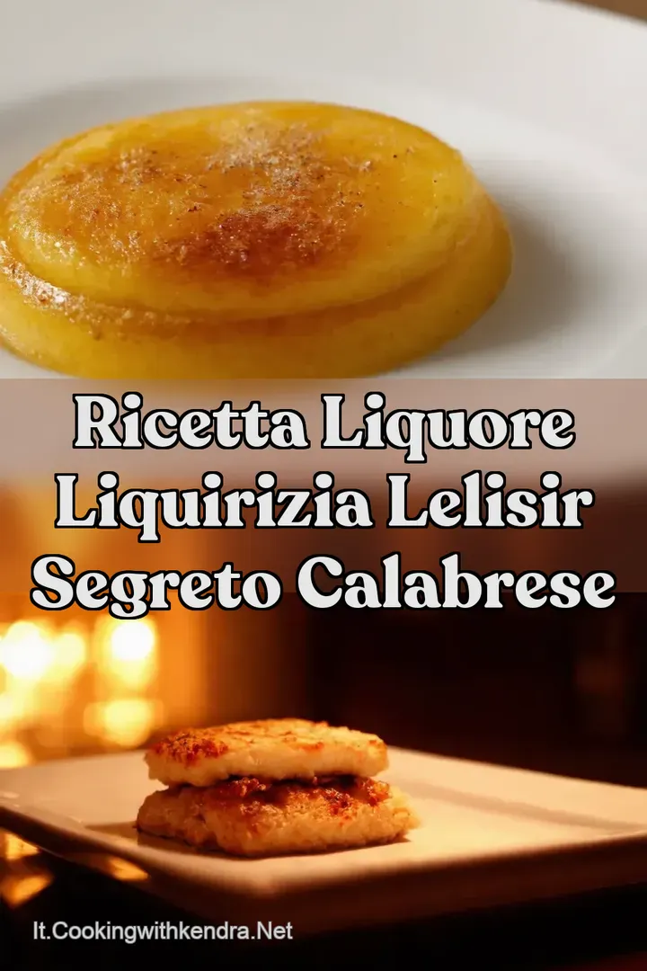 Ricetta Liquore Liquirizia LElisir Segreto Calabrese