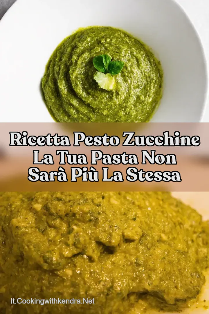 Ricetta Pesto Zucchine La Tua Pasta Non Sar&agrave; Pi&ugrave; la Stessa