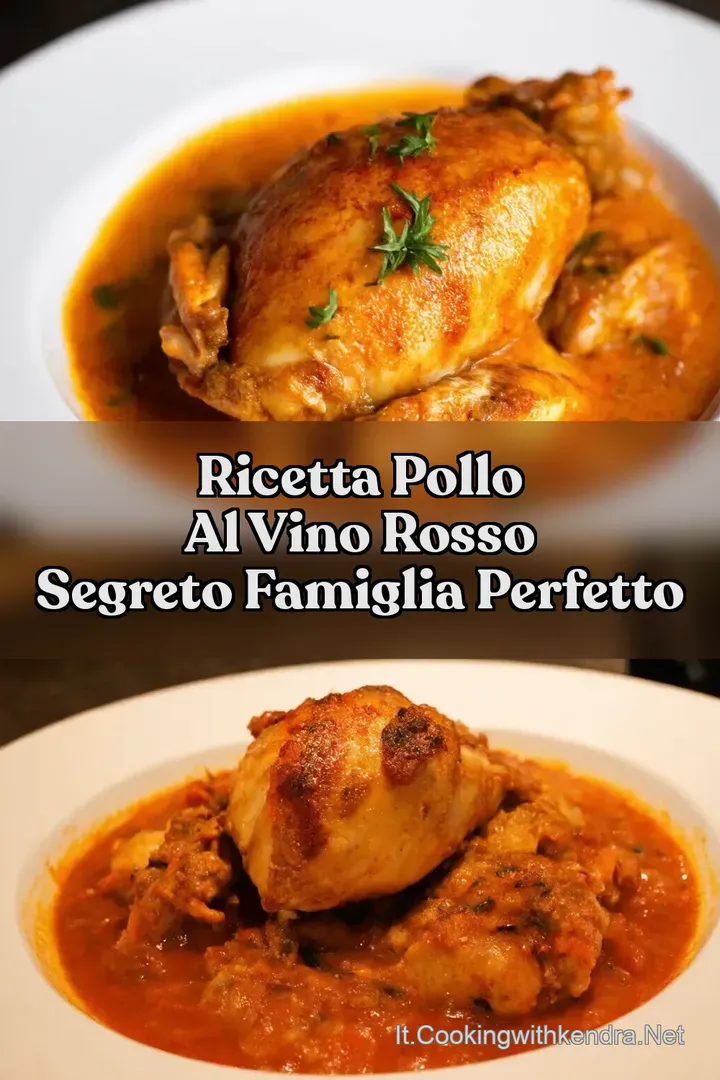 Ricetta Pollo al Vino Rosso Segreto Famiglia Perfetto