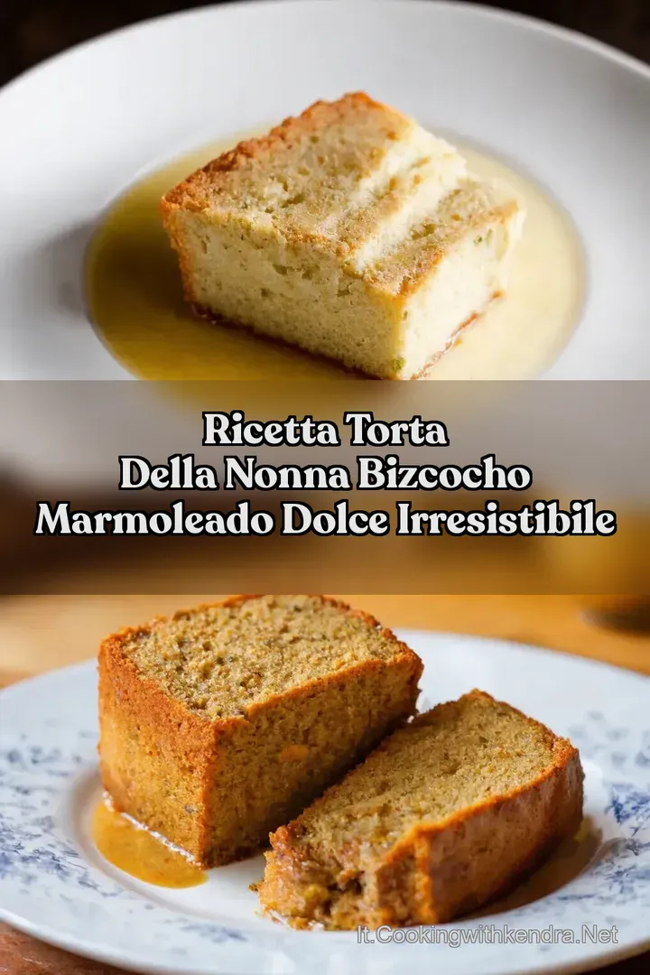 Ricetta Torta della Nonna Bizcocho Marmoleado Dolce Irresistibile