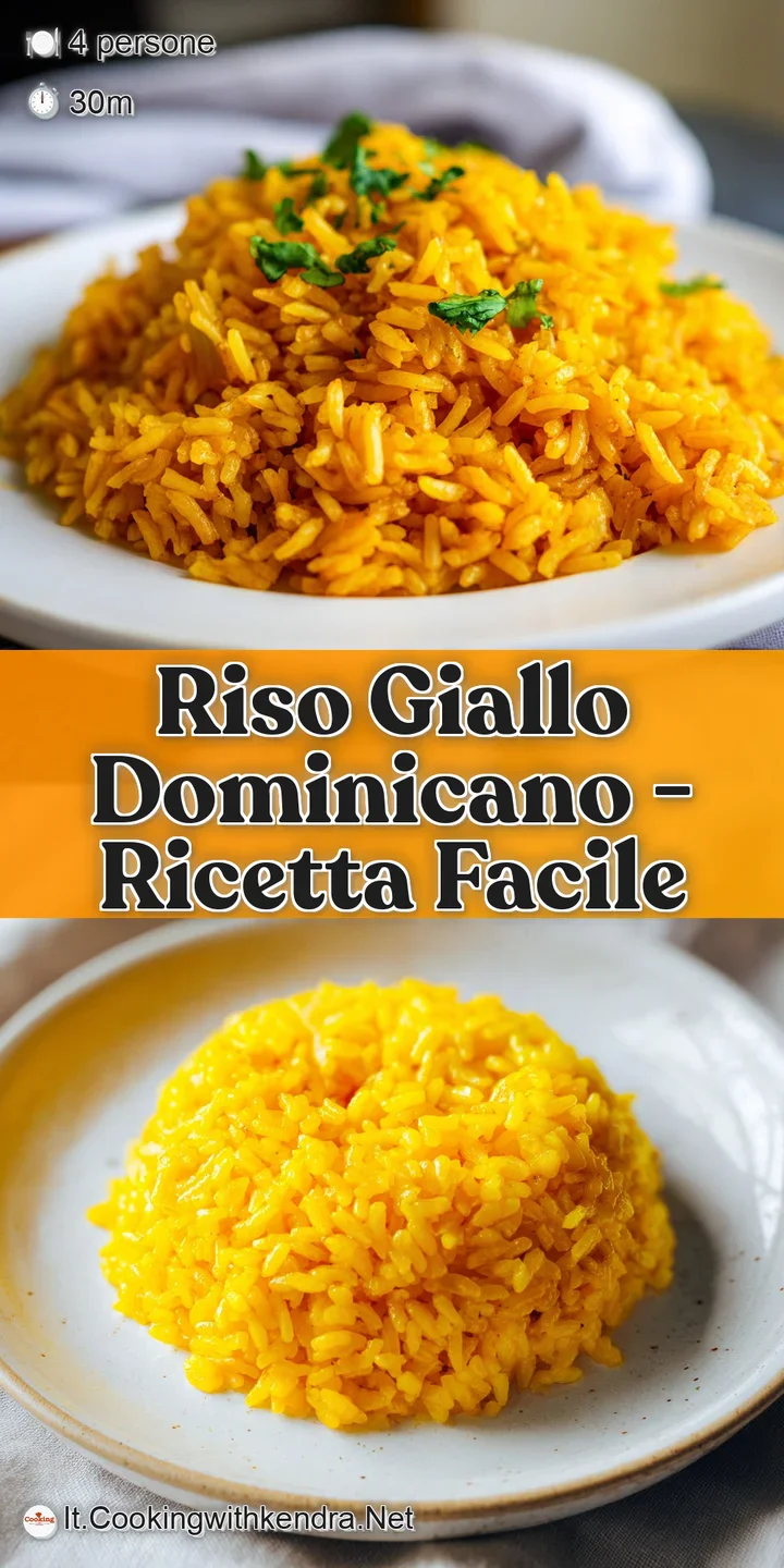 Close-up reveals the fluffy texture of yellow rice studded with peppers and onions. Wisps of steam hint at the warm, comfo...