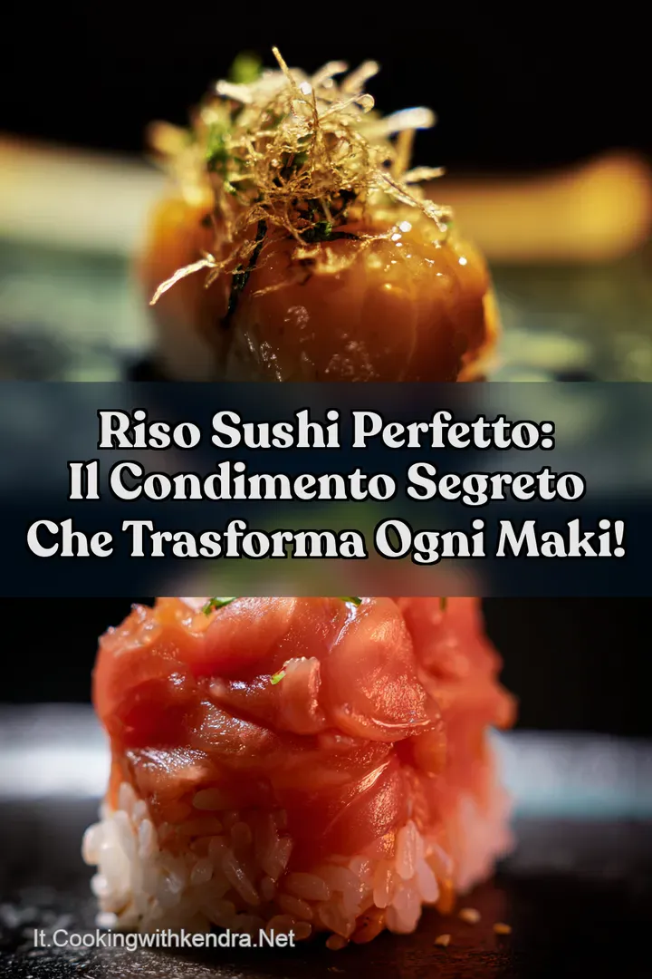 Riso Sushi Perfetto: Il Condimento Segreto Che Trasforma Ogni Maki!