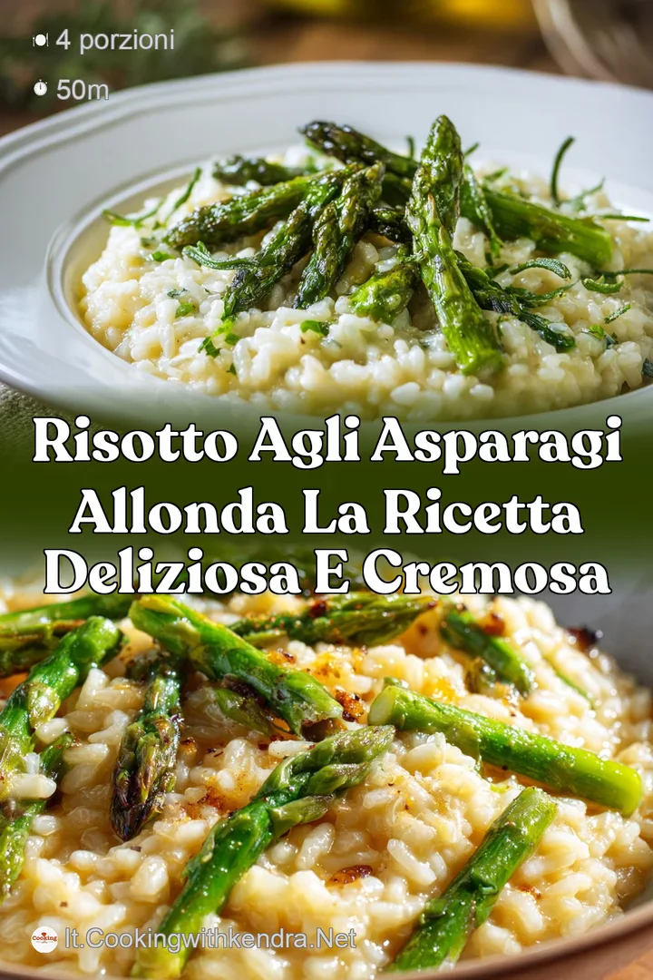 Risotto agli asparagi allonda la ricetta deliziosa e cremosa